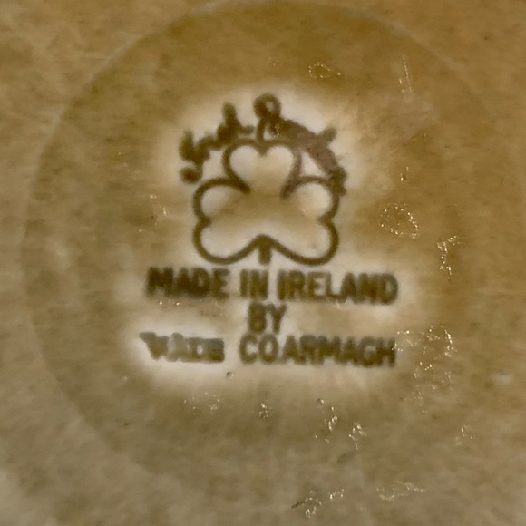 Irish Porcelain Dish with Stag with Antlers Design by Wade Coarmagh - Picture 4 of 4